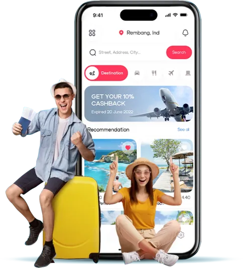 Mobile app interface