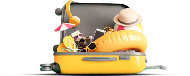 Travel suitcase