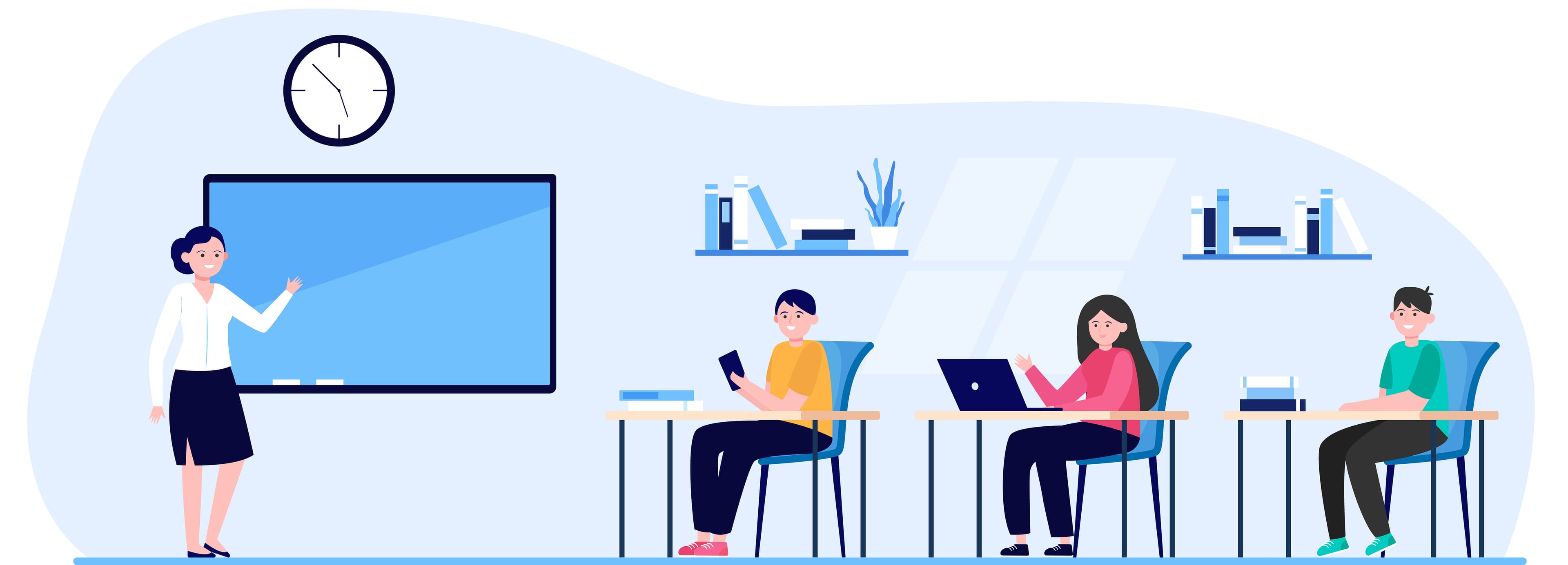 Classroom background